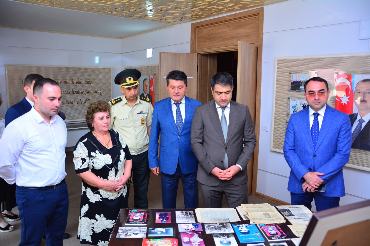 Ağstafada Milli Qəhrəman Rafiq Alıcanovun 60 illik yubileyi qeyd edilib - FOTOLAR